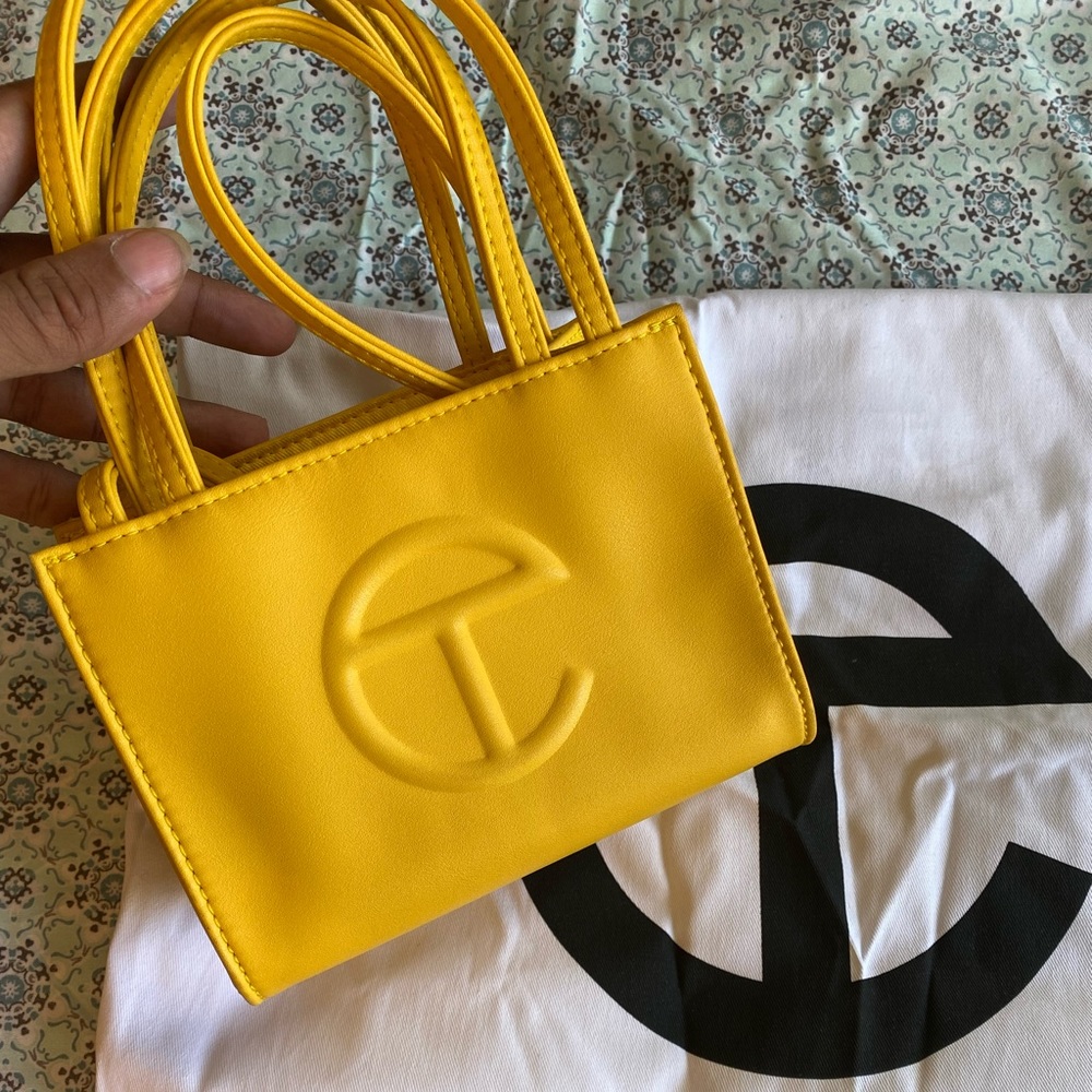 Telfar Small Yellow Bag